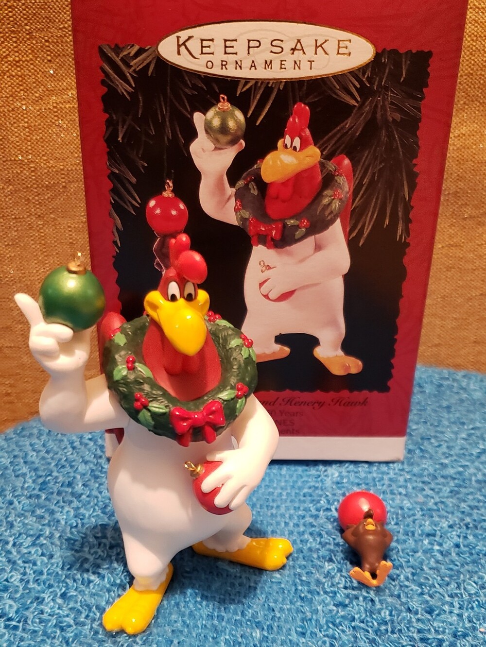 Hallmark Foghorn-Leghorn & Henery Hawk Figurine